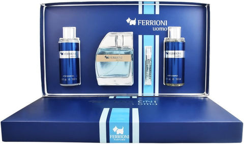 Set-Ferrioni-Uomo-4pzs-de-Ferrioni-100-ml-para-Caballero-Perfumes-de-Marca-Perfumes-Originales
