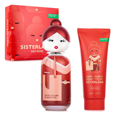 Set-Sisterland-Red-Rose-de-Benetton-edt-80-ml-para-Dama