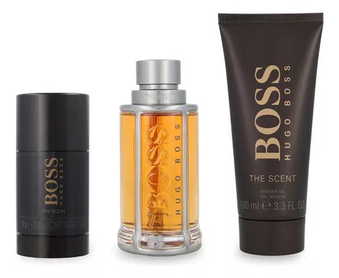 Set-Hugo-Boss-The-Scent-3pzs-de-Hugo-Boss-para-Caballero-Perfumes-de-Marca-Perfumes-Originales