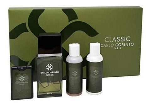 Set-Carlo-Corinto-Tradicional-4pzs-de-Carlo-Corinto-100-ml-para-Caballero-Perfumes-de-Marca-Perfumes-Originales