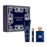 Set 3 Piezas Dylan Blue de Versace edt para Caballero - Fragancia Original