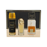 Set 3 Piezas Khamrah de Lattafa edp 100 ml Unisex - Fragancia Original