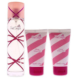 Set 3 Piezas Pink Sugar de Aquolina edt para Dama - Fragancia Original