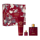 Set 3 Piezas Versace Eros Flame de Versace edp para Caballero - Originales en Perfumes de Marca