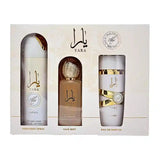 Set 3 Piezas Yara Moi de Lattafa edp para Dama - Fragancia Original