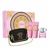 Set 4 Piezas Bright Crystal de Versace edt para Dama - Fragancia Original