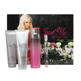 Set 4 Piezas Just Me de Paris Hilton edp 100 ml para Dama - Originales en Perfumes de Marca