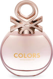 Colors Woman Rose de Benetton edt 80 ml para Mujer - Disponible para envío inmediato con empaque protegido.