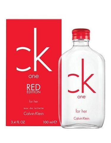 CK One Red Edition for Her de Calvin Klein edt 100ml para Mujer