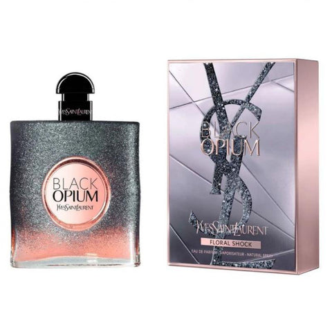 Black Opium Floral Shock de Yves Saint Laurent edp 90ml para Mujer