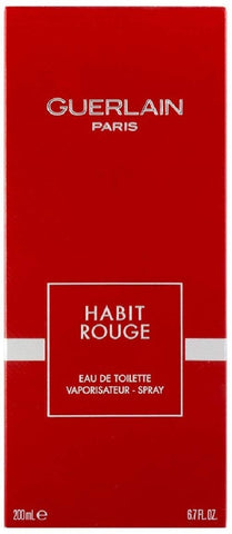 Habit Rouge de Guerlain edt 200ml para Hombre