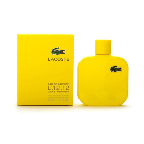 L.12.12 Yellow Jaune - Optmistic de Lacoste edt 100ml para Hombre