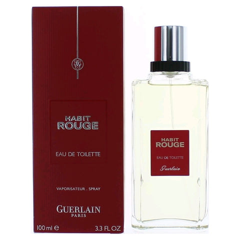 Habit Rouge de Guerlain edt 100ml para Hombre