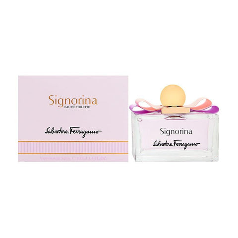 Signorina de Salvatore Ferragamo edt 100ml para Mujer