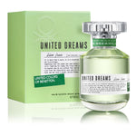 United Dreams Live Free de Benetton edt 80ml para Mujer