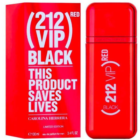 212 Red VIP Black de Carolina Herrera - Hombre