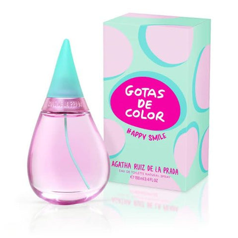 Gotas de Color Happy Smile de Agatha Ruiz De La Prada edt 100ml para Mujer